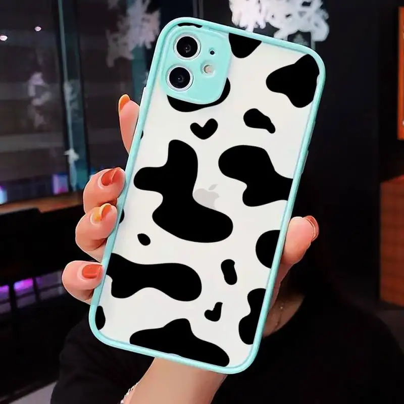 cow Phone Case Clear Funda matte transparent For blue iPhone 7 8 x xs xr 11 12 pro plus max mini
cow Phone Case Clear Funda matte transparent For blue iPhone 7 8 x xs xr 11 12 pro plus max mini