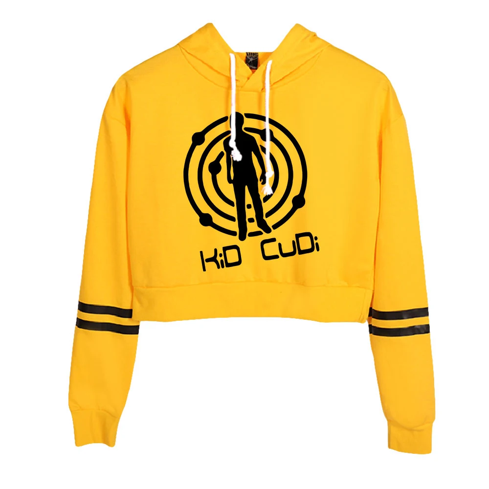 Kid Cudi Hoodie Female Long Sleeve Navel Cropped Hoodie Women Pullover Casual Streetwear American Rapper Fashion Clothes 
Kid Cudi Hoodie Female Long Sleeve Navel Cropped Hoodie Women Pullover Casual Streetwear American Rapper Fashion Clothes