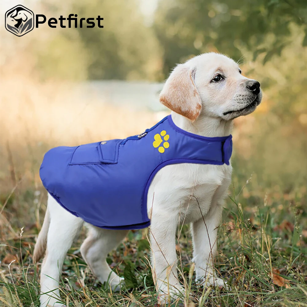 Double-sided Cotton Vest Waterproof Medium and Large Dogs Plush Thick Cloak New Year Clothes Winter Dog Jumpsuit Coat Autumn Fur
Double-sided Cotton Vest Waterproof Medium and Large Dogs Plush Thick Cloak New Year Clothes Winter Dog Jumpsuit Coat Autumn Fur