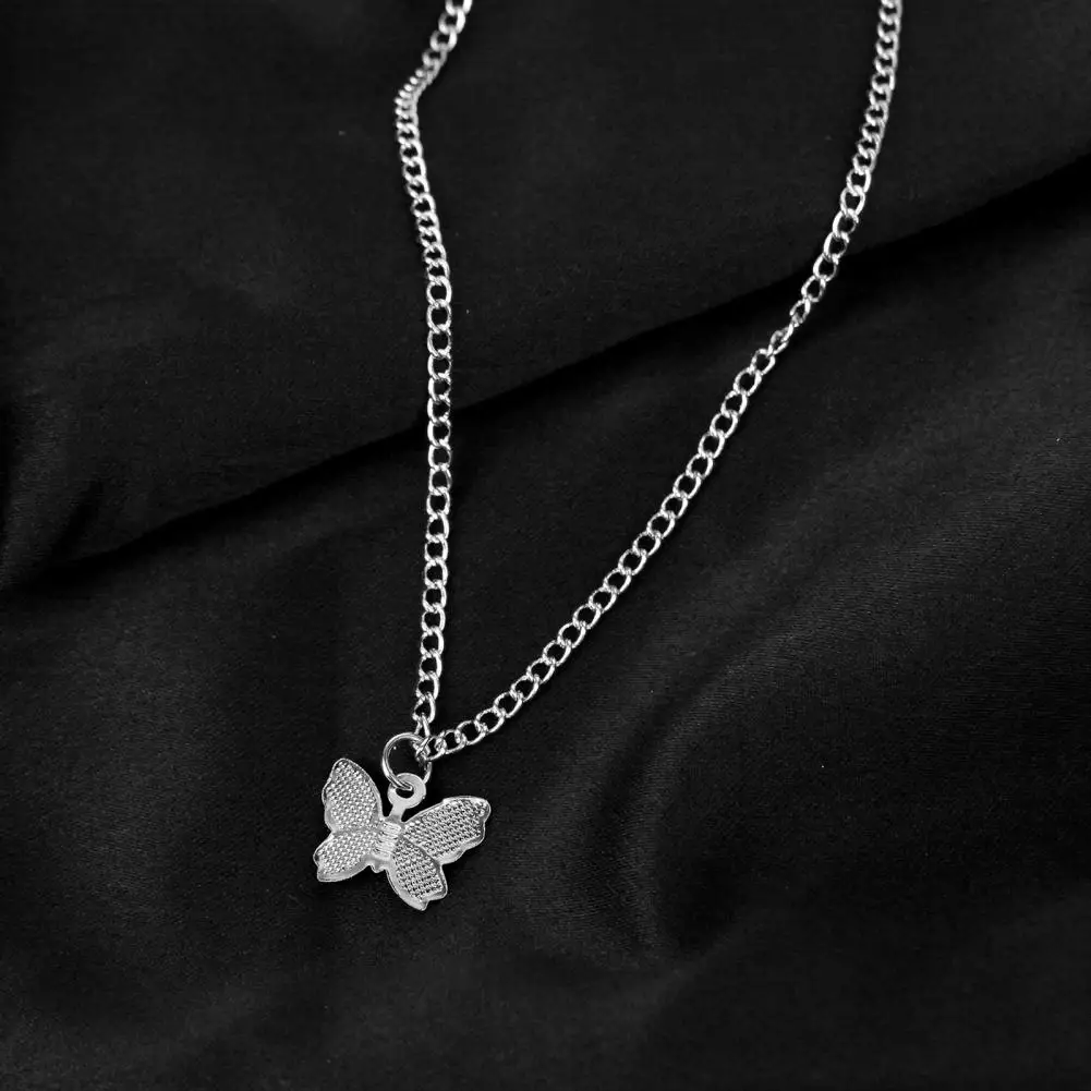 Fashion Women Necklace Sexy Butterfly Pendant Elegant Adjustable Choker Chain Necklace Jewelry Accessory 2021
Fashion Women Necklace Sexy Butterfly Pendant Elegant Adjustable Choker Chain Necklace Jewelry Accessory 2021