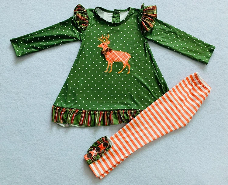 toddler baby girls winter long sleeve christmas deer pajamas adorable little girls Embroidery 0-3T romper
toddler baby girls winter long sleeve christmas deer pajamas adorable little girls Embroidery 0-3T romper
