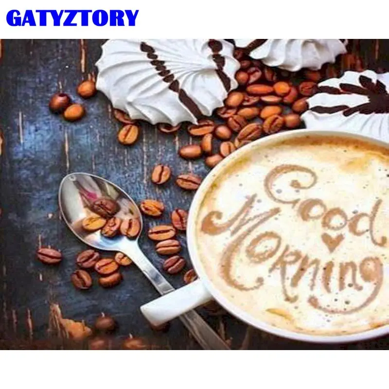 GATYZTORY 40×50cm DIY Diamond Painting Coffee Cup Coffee Beans Full Square Cross Stitch Kits Diamond Picture Rhinestones Home D
GATYZTORY 40×50cm DIY Diamond Painting Coffee Cup Coffee Beans Full Square Cross Stitch Kits Diamond Picture Rhinestones Home D