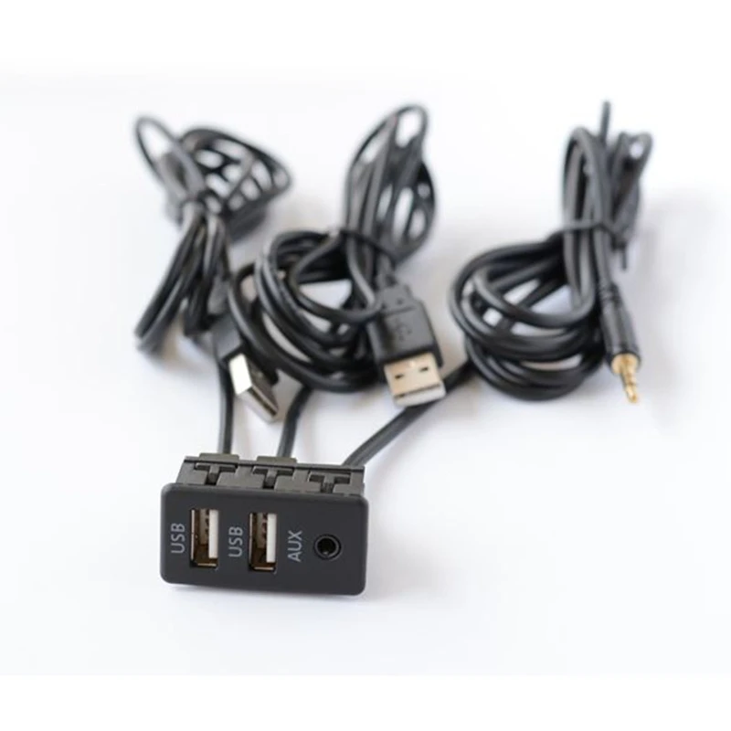 3,5 мм вспомогательный интерфейс двойной USB квадратный Удлинительный кабель с заподлицо для автомобиля лодки грузовика мотоцикла
3,5 мм вспомогательный интерфейс двойной USB квадратный Удлинительный кабель с заподлицо для автомобиля лодки грузовика мотоцикла