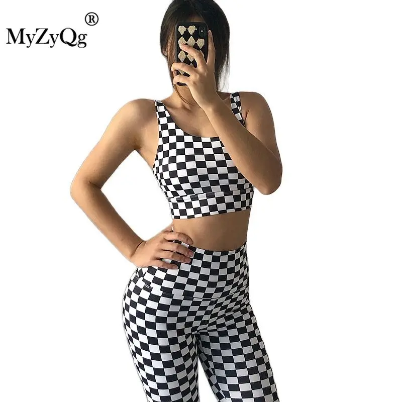Женский сексуальный бюстгальтер для йоги с шахматным принтом Быстросохнущий Спортивный поглощающий пот спортивный жилет для бега Одежда д... 
Женский сексуальный бюстгальтер для йоги с шахматным принтом Быстросохнущий Спортивный поглощающий пот спортивный жилет для бега Одежда д...