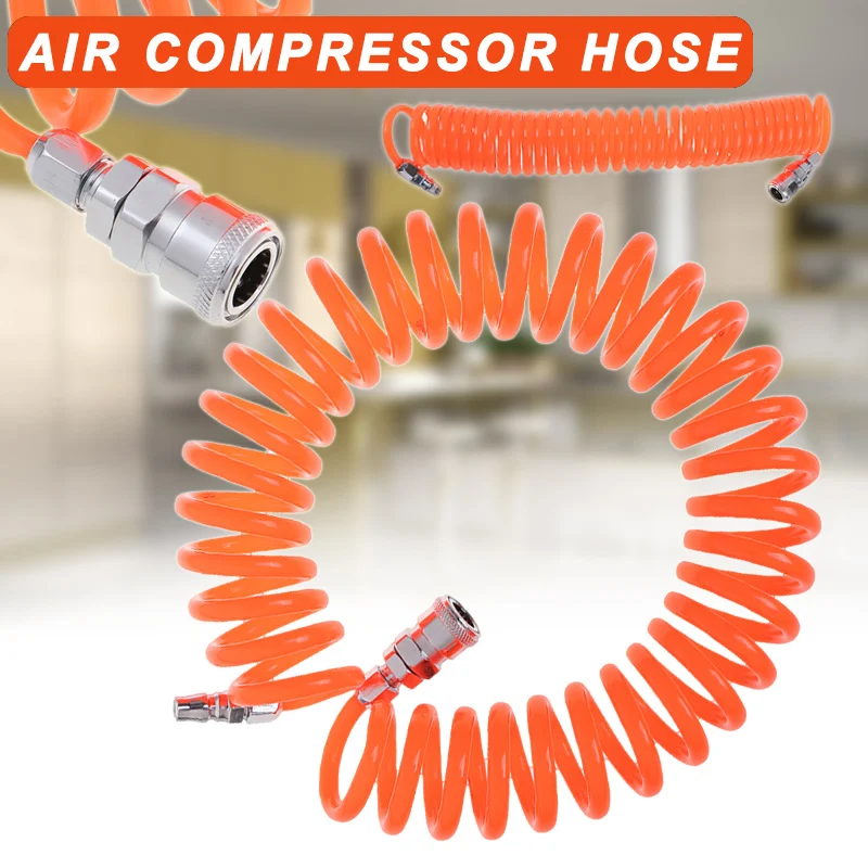 8mm x 5mm Flexible PU Recoil Hose Spring Tube 6M Pipe Parts for Air Compressor PU Recoil Hose Spring Tube-30 
8mm x 5mm Flexible PU Recoil Hose Spring Tube 6M Pipe Parts for Air Compressor PU Recoil Hose Spring Tube-30