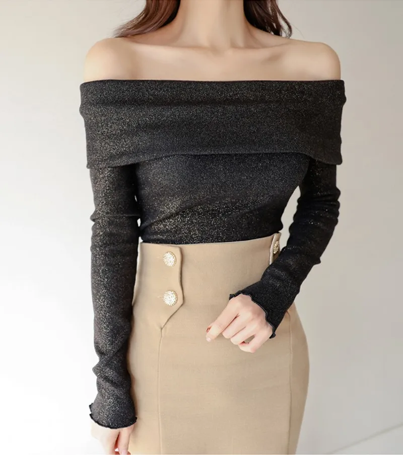 2021 spring fashion women 2 Pieces Set Women Slash neck Tops + High Waist Mermaid Skirts sets
2021 spring fashion women 2 Pieces Set Women Slash neck Tops + High Waist Mermaid Skirts sets