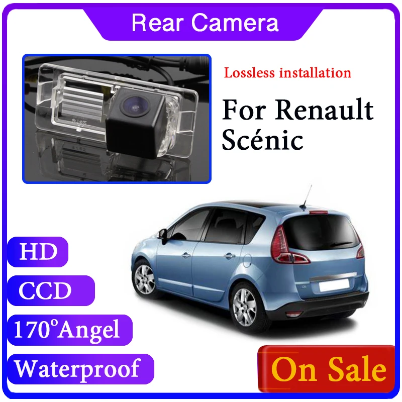 Back Up Waterproof Car Camera For Renault Scénic 3 III Grand Scenic Scénic image Camera
Back Up Waterproof Car Camera For Renault Scénic 3 III Grand Scenic Scénic image Camera