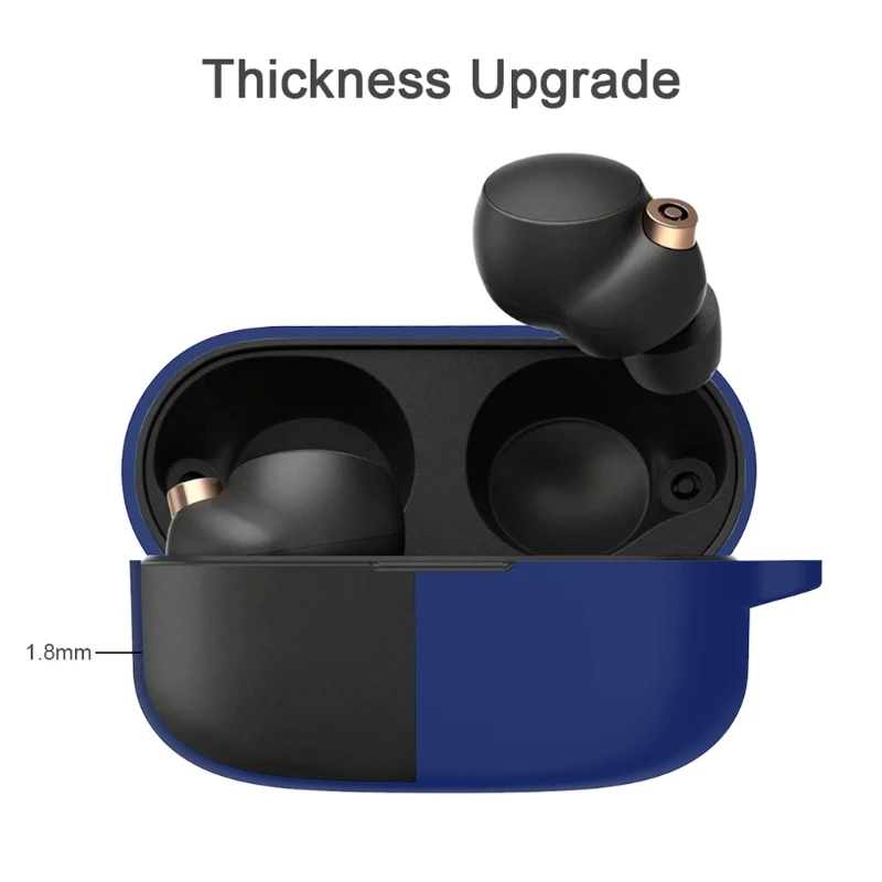 Shockproof Soft Silicone Case Cover Compatible with-S-ony WF-1000XM4 Earbuds Charging Case Anti-fall Earbuds Accessory
Shockproof Soft Silicone Case Cover Compatible with-S-ony WF-1000XM4 Earbuds Charging Case Anti-fall Earbuds Accessory