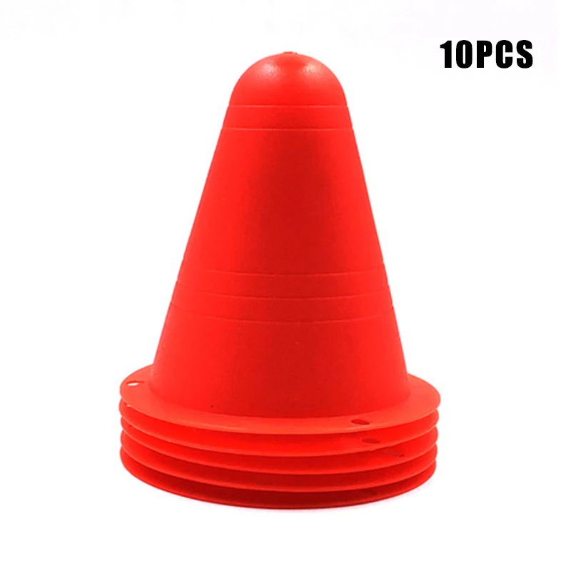 New 10 Pcs Soccer Training Marker Football Sign Bucket Road Cone Obstacles Roadblocks Soccer Training Markers
New 10 Pcs Soccer Training Marker Football Sign Bucket Road Cone Obstacles Roadblocks Soccer Training Markers