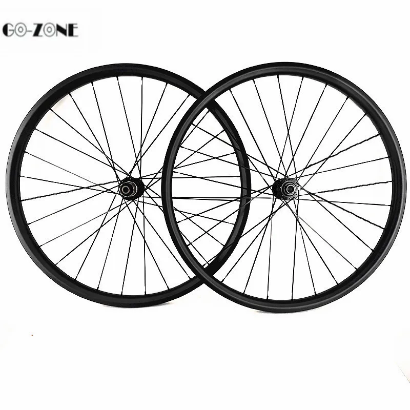 Bicicleta aro 29 углеродная колесная система AM 34x30 мм бескамерная novatec D791SB D792SB centrallock 100x15
