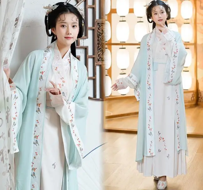 HanFu Tang song dynasty stage usual daily 3-piece for women acient culture special view clothing Chinese Japanese
HanFu Tang song dynasty stage usual daily 3-piece for women acient culture special view clothing Chinese Japanese