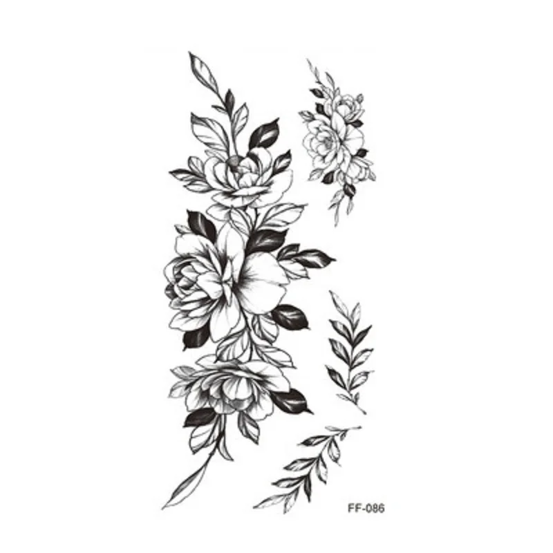 1 Pcs Sexy Dark Flower Temporary Tattoos For Female Body Art Painting Arm Legs Tattoos Sticker Realistic Waterproof Tattoo
1 Pcs Sexy Dark Flower Temporary Tattoos For Female Body Art Painting Arm Legs Tattoos Sticker Realistic Waterproof Tattoo
