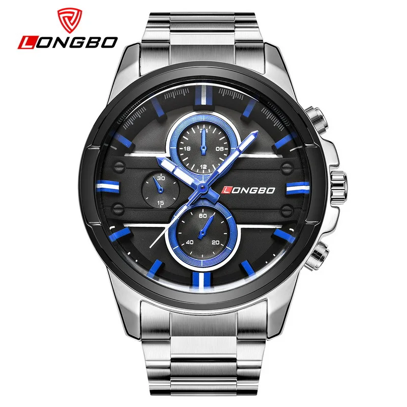 LONGBO Business Watches for Men Top Brand Luxury Stainless Steel Band Wristwatch Big Dial Men's Watches Relogio Masculino
LONGBO Business Watches for Men Top Brand Luxury Stainless Steel Band Wristwatch Big Dial Men's Watches Relogio Masculino