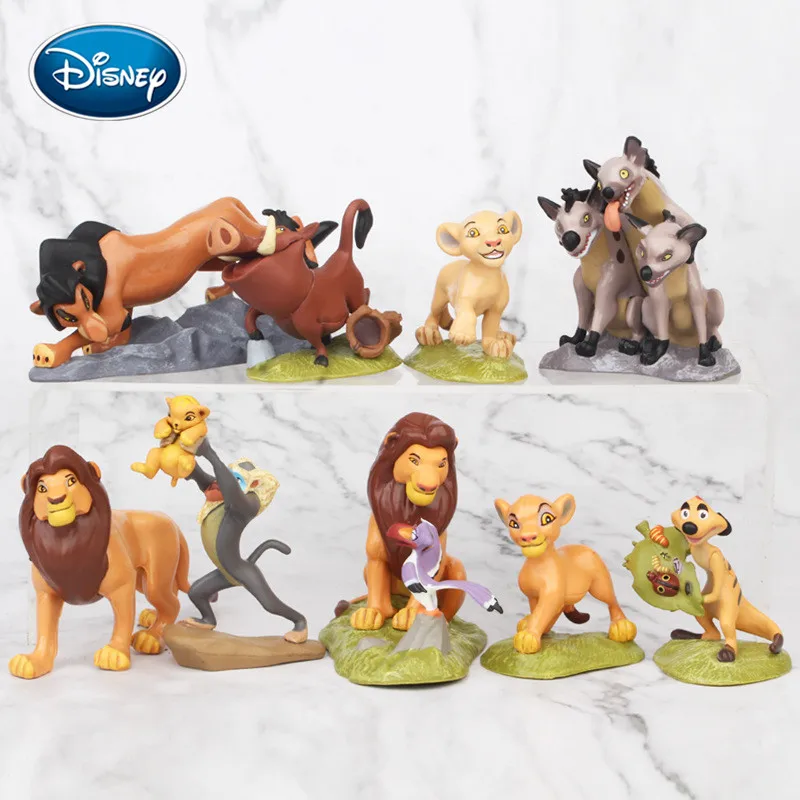 Disney 9pcs/set Lion King Simba King Knife Ding Man Peng Peng Animal PVC Toy Doll Micro View Decoration Kids Gift Toys Doll
Disney 9pcs/set Lion King Simba King Knife Ding Man Peng Peng Animal PVC Toy Doll Micro View Decoration Kids Gift Toys Doll