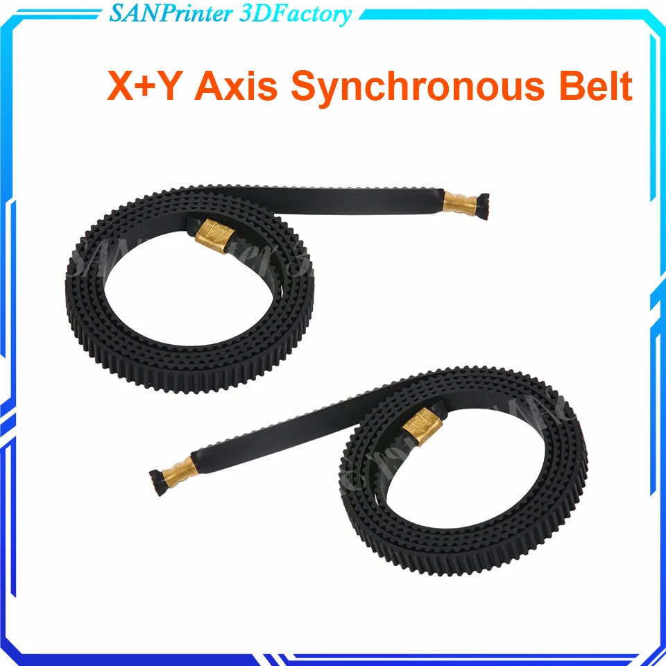 X+Y Axis Synchronous Belt Gt2-6Mm X 765Mm+Y 720Mm Closed-Loop Timing Belt Terminal For Creatity Ender 3 3D Printer Parts
X+Y Axis Synchronous Belt Gt2-6Mm X 765Mm+Y 720Mm Closed-Loop Timing Belt Terminal For Creatity Ender 3 3D Printer Parts