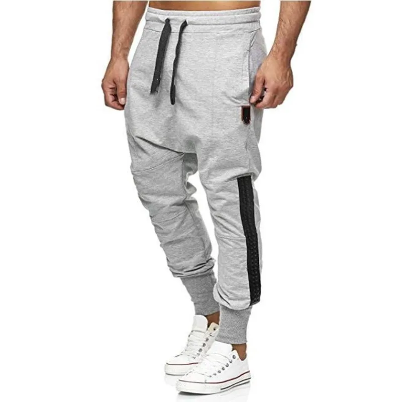 Mens Fitness Elastic Slim Stacked Sweatpants Men Streetwear Man Sport Long Cargo Pants Joggers White Patchwork Gyms Harem Pants
Mens Fitness Elastic Slim Stacked Sweatpants Men Streetwear Man Sport Long Cargo Pants Joggers White Patchwork Gyms Harem Pants
