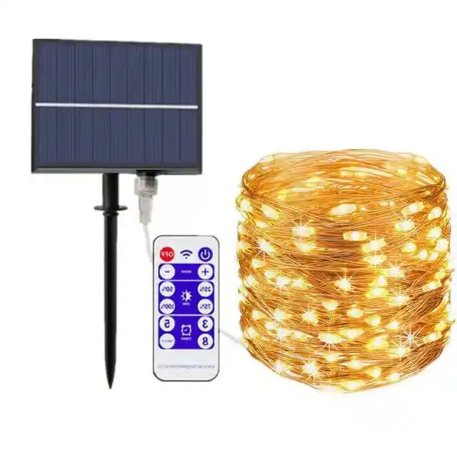 LED Outdoor Solar Lamp String Lights 100/200 LEDs Fairy Holiday Wedding Party Garland Solar Garden Waterproof for Home Led Decor
LED Outdoor Solar Lamp String Lights 100/200 LEDs Fairy Holiday Wedding Party Garland Solar Garden Waterproof for Home Led Decor
