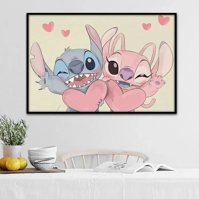 Household Mural Disney Star Baby Stitch Angel Cartoon Children Room Decor Canvas Painting Wall Decor Art Printing Poster Picture
Household Mural Disney Star Baby Stitch Angel Cartoon Children Room Decor Canvas Painting Wall Decor Art Printing Poster Picture