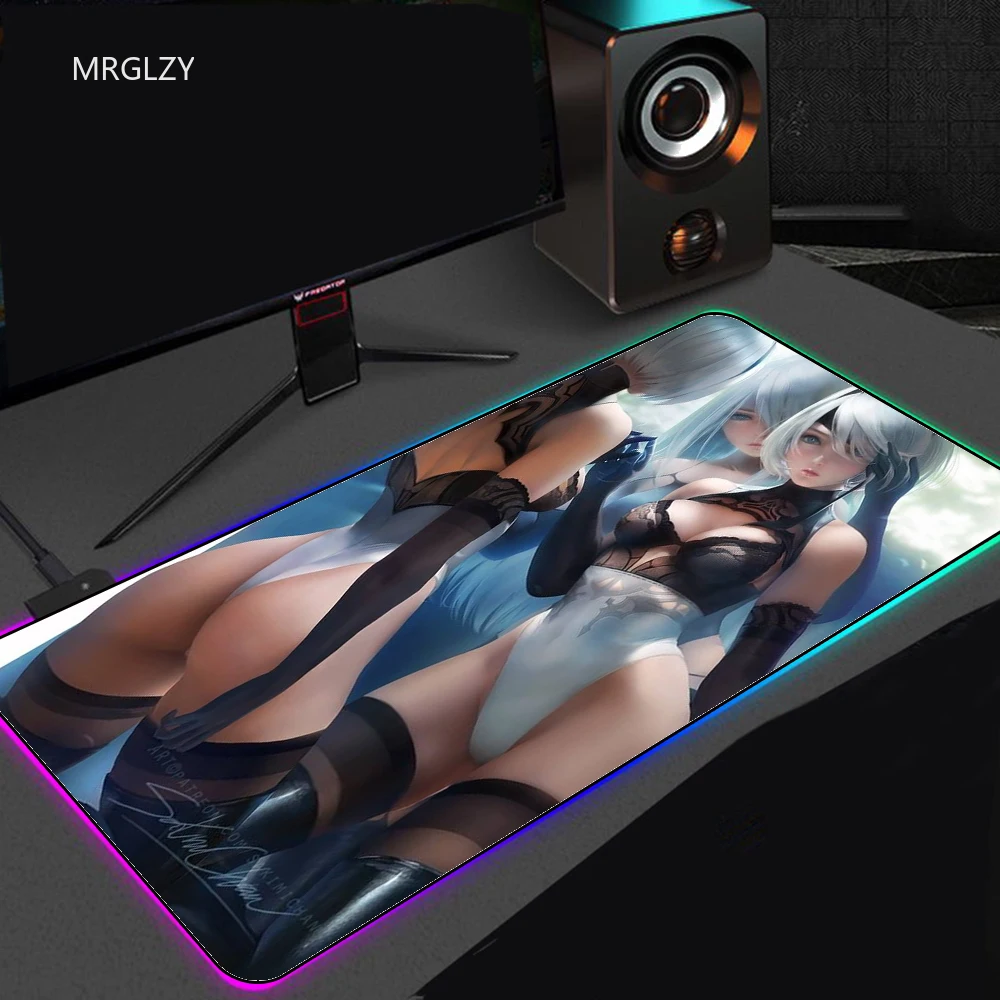 Pc Accessories Rgb Led Mouse Pad Gaming Play Mats Gaming Setup Mesa Gamer Backlit Mat of Gamers Nier Automata Mouse Pad Large
Pc Accessories Rgb Led Mouse Pad Gaming Play Mats Gaming Setup Mesa Gamer Backlit Mat of Gamers Nier Automata Mouse Pad Large
