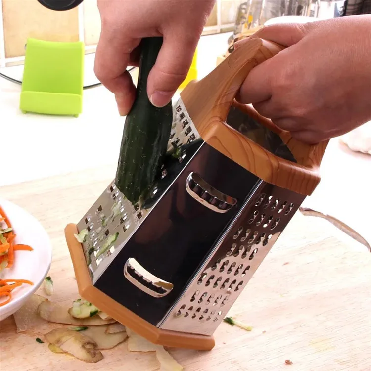 New Multi-Functional Six-Sided Chopper Grater Vegetable Grater Grinding Mill Practical Type
New Multi-Functional Six-Sided Chopper Grater Vegetable Grater Grinding Mill Practical Type