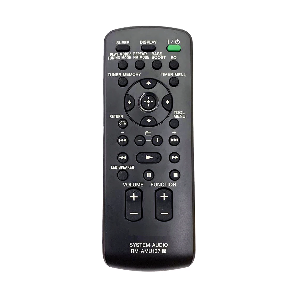 RM-AMU137 New Original For Sony Audio System Remote Control RDH-GTK11iP FST-GTK11iP RDH-GTK33iP FST-GTK33iP RDH-GTK37IP
RM-AMU137 New Original For Sony Audio System Remote Control RDH-GTK11iP FST-GTK11iP RDH-GTK33iP FST-GTK33iP RDH-GTK37IP