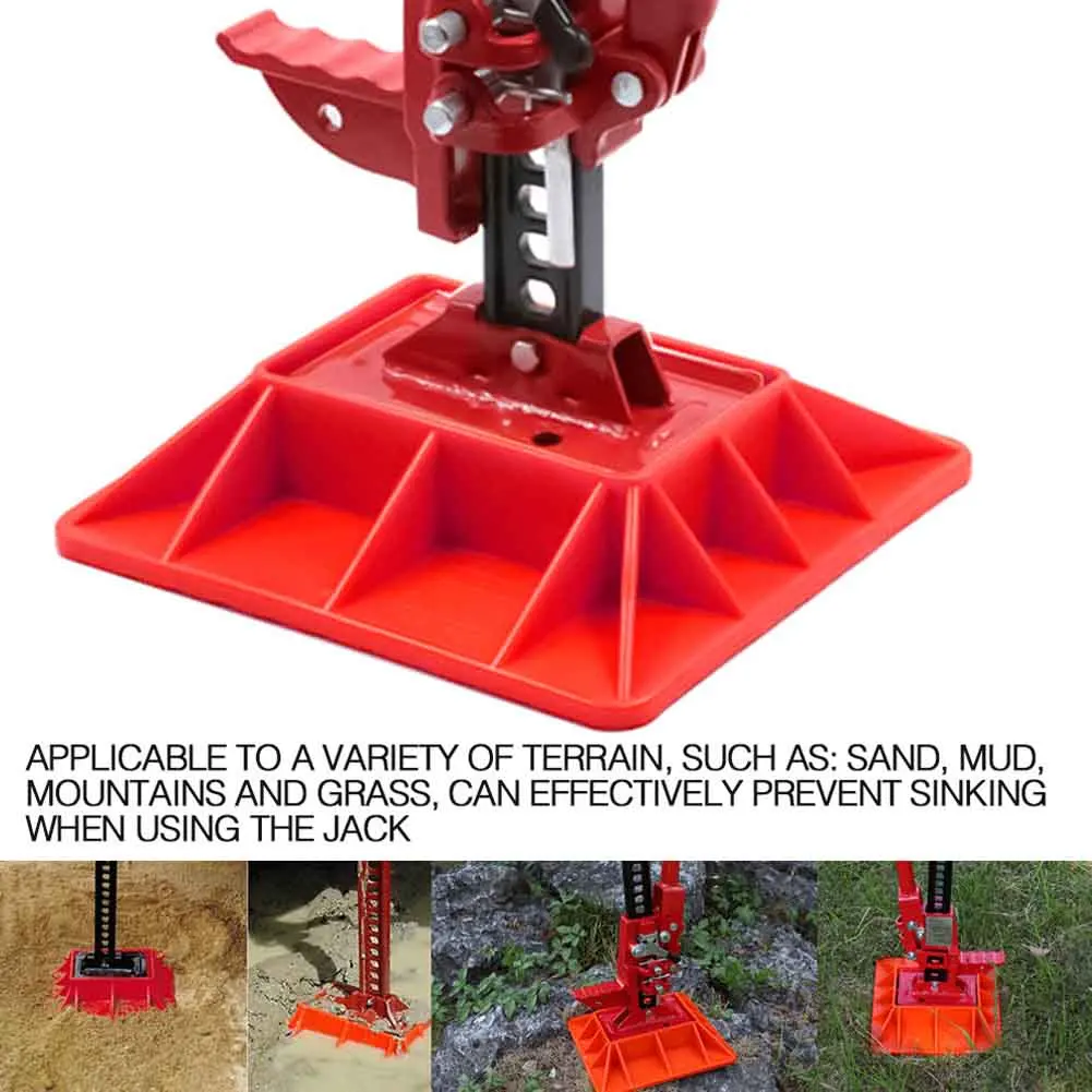 Car Widen Soft Ground Universal Auto For Hi Lift Hoisting Sinkage Jack Base Vehicle Off Road Stable Lifting Accessories Recovery
Car Widen Soft Ground Universal Auto For Hi Lift Hoisting Sinkage Jack Base Vehicle Off Road Stable Lifting Accessories Recovery