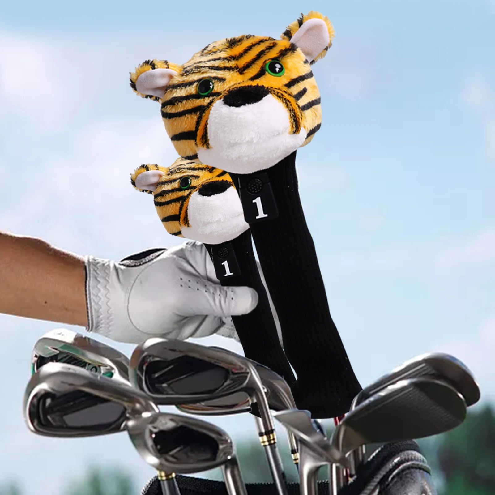 Golf Club Head Covers Cartoon Patterned Cute Animal Wood Club Covers, Unisex, Exquisite Gifts Golf Accessories Club Cover
Golf Club Head Covers Cartoon Patterned Cute Animal Wood Club Covers, Unisex, Exquisite Gifts Golf Accessories Club Cover