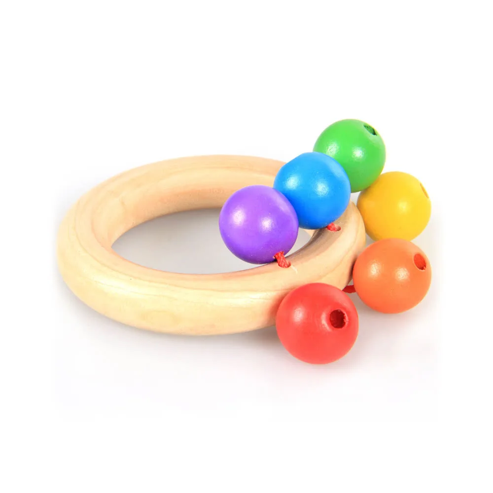 Colorful Wooden Handle Bell Rattle Toy Musical Educational Instrument Toddlers Handbell Developmental Toys
Colorful Wooden Handle Bell Rattle Toy Musical Educational Instrument Toddlers Handbell Developmental Toys