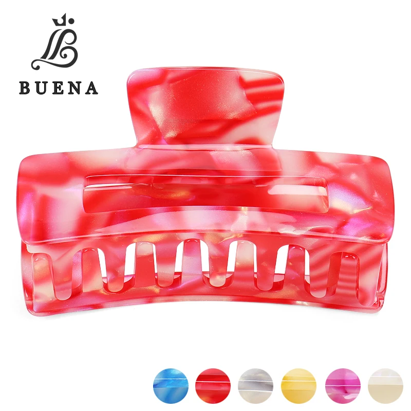 7.5cm Hollow Rectangular Claw Hair Clips Romantic Marble Hair Claws Large Acetate Hair Claw for Ponytail
7.5cm Hollow Rectangular Claw Hair Clips Romantic Marble Hair Claws Large Acetate Hair Claw for Ponytail