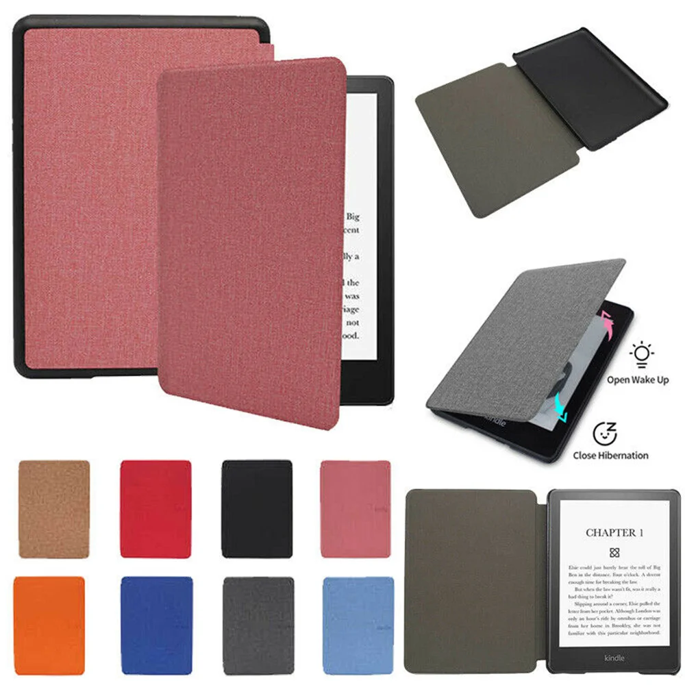 Anti-Fall Leather Protector Cover For Kindle Paperwhite 5 Case 2021 Luxury Leather Folio Case Smart Cover 6.8in
Anti-Fall Leather Protector Cover For Kindle Paperwhite 5 Case 2021 Luxury Leather Folio Case Smart Cover 6.8in