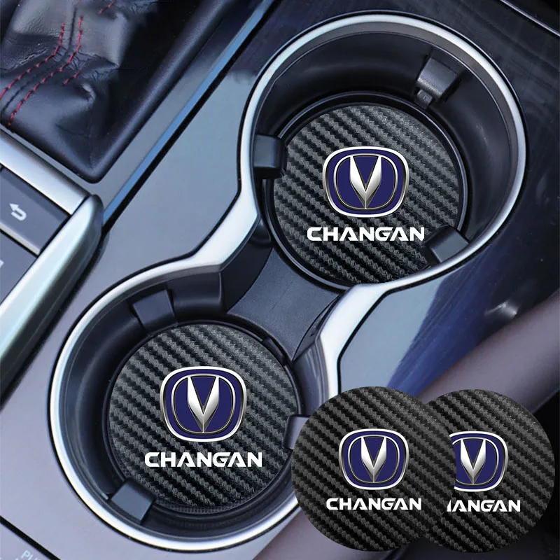 2 шт. автомобильные Нескользящие подставки для чашки воды Changan CS75 CS35 CS15 CS95 RAETON CX70