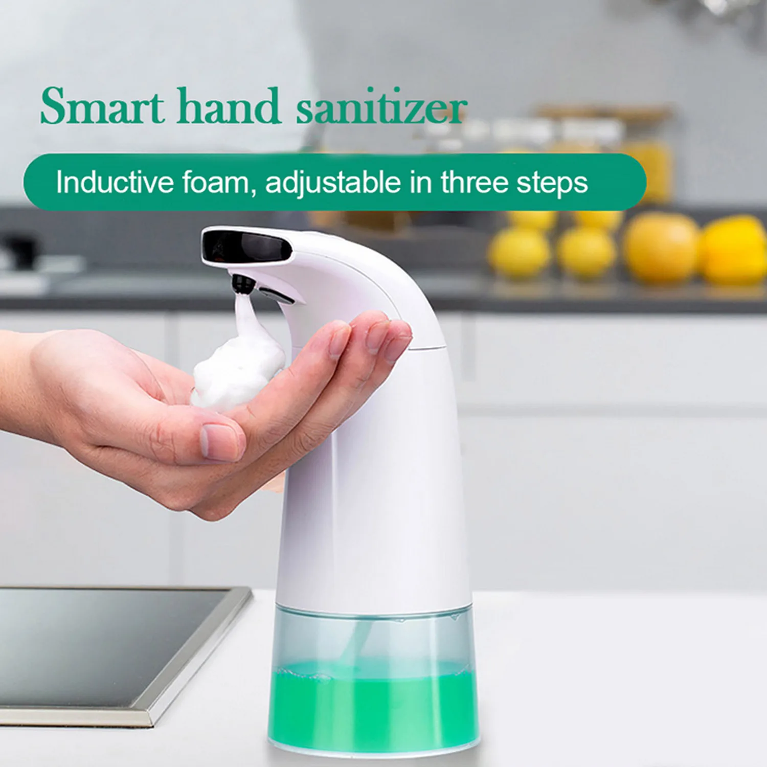 Behogar Soap Dispenser Touchless Infrared Sensor Battery Operated Automatic Foaming Hand Soap Dispenser for Home Office Hotel
Behogar Soap Dispenser Touchless Infrared Sensor Battery Operated Automatic Foaming Hand Soap Dispenser for Home Office Hotel