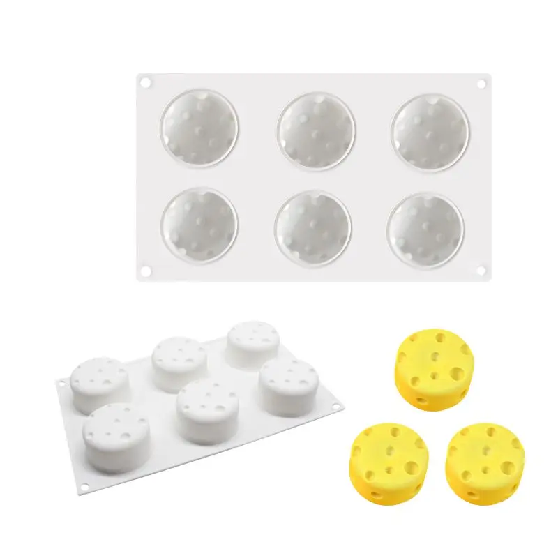 3D Round Shape Cheese Mousse Mould Brownie Cake Silicone Mold Cake Decorating Tool DIY Soap Aromatherapy Mold Baking Accessories
3D Round Shape Cheese Mousse Mould Brownie Cake Silicone Mold Cake Decorating Tool DIY Soap Aromatherapy Mold Baking Accessories