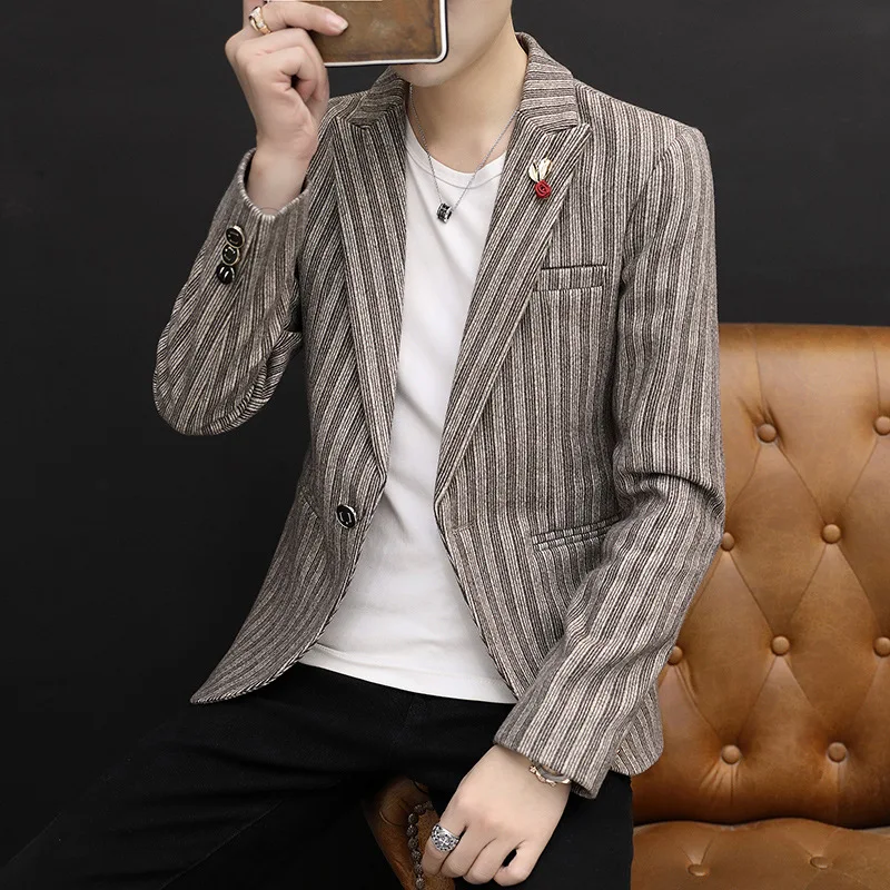 HOHO 2020 Spring Thick Men Casual BLAZER Slim Fit Youth Handsome Woolen BLAZER
HOHO 2020 Spring Thick Men Casual BLAZER Slim Fit Youth Handsome Woolen BLAZER