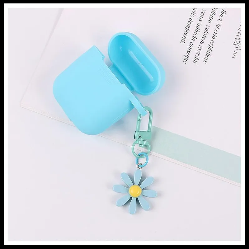 Новинка 2019 г. милые Подвески в виде цветка под Airpods брелки для автомобиля подвески