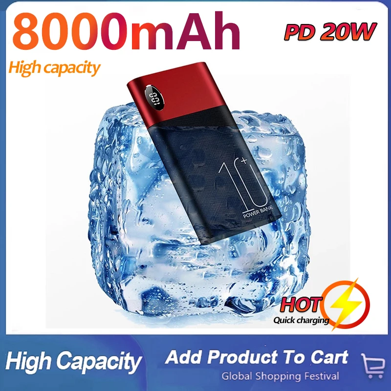 Fast Charging 80000mAh Power Bank External Battery with 2 USB Digital Display Portable Powerbank for Samsung Xiaomi Iphone
Fast Charging 80000mAh Power Bank External Battery with 2 USB Digital Display Portable Powerbank for Samsung Xiaomi Iphone