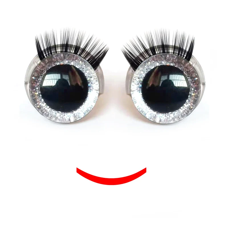 20pcs Toys with Eyelashes Safety Eyes 20mm Dolls Animals Children Gifts Multicolor with Eyelashes Glitter Safety 3D Eyes
20pcs Toys with Eyelashes Safety Eyes 20mm Dolls Animals Children Gifts Multicolor with Eyelashes Glitter Safety 3D Eyes