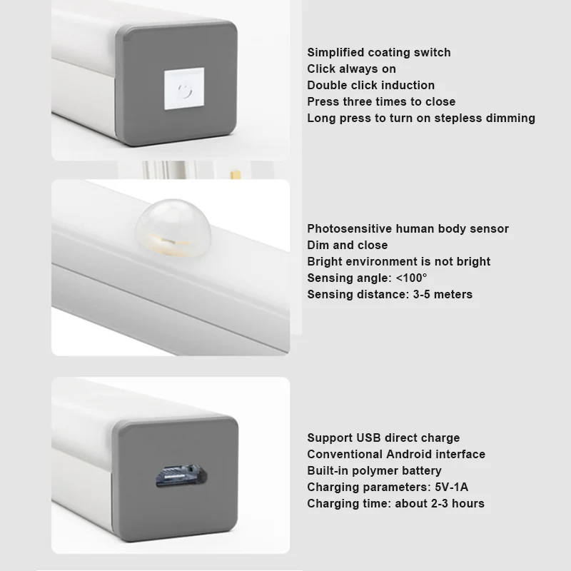 LED Induction lamp Cabinet Light Infrared Motion Detector Sensor Closet Night Light Kitchen Wardrobe Lamp Indoor Lighting WWO66
LED Induction lamp Cabinet Light Infrared Motion Detector Sensor Closet Night Light Kitchen Wardrobe Lamp Indoor Lighting WWO66
