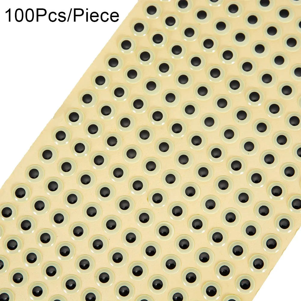Pack Of 100 Super Luminous Fake Bait 3D Simulation Eyeball Flash Flat Sticker Adhesive Artificial Fish Eye Fishing Sticker
Pack Of 100 Super Luminous Fake Bait 3D Simulation Eyeball Flash Flat Sticker Adhesive Artificial Fish Eye Fishing Sticker