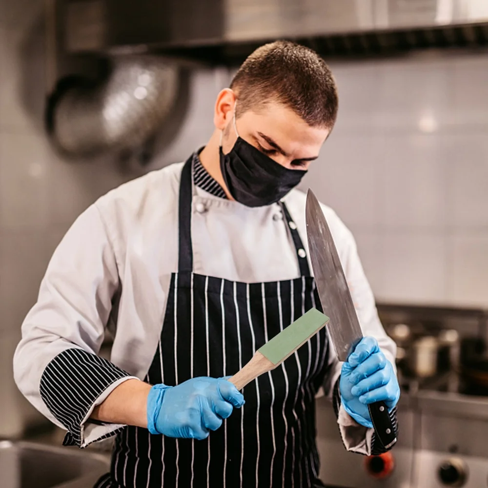 1Pc Double Sided Cutter Polishing Board Wooden Sharpening Board Cutter Grinder 
1Pc Double Sided Cutter Polishing Board Wooden Sharpening Board Cutter Grinder