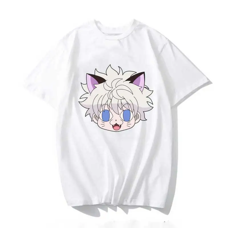 Футболка Hunter X Hunter Chibi Cat Killua Мужская, милые топы, мультяшный рисунок, Karate Graphic, футболка унисекс, Харадзюку
Футболка Hunter X Hunter Chibi Cat Killua Мужская, милые топы, мультяшный рисунок, Karate Graphic, футболка унисекс, Харадзюку