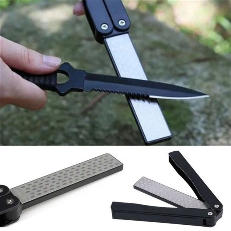 Portable Double Side Fan-shaped Diamond Sharpener Stick Double-sided Outdoor Tool Grindstone Sharpener Outdoor Tools
Portable Double Side Fan-shaped Diamond Sharpener Stick Double-sided Outdoor Tool Grindstone Sharpener Outdoor Tools