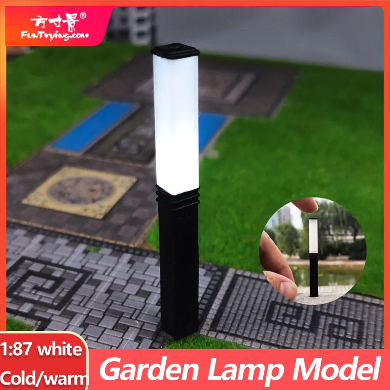 3PCS HO Scale 3V Model Railway Lamppost LED Park Lanterns Street Lamp/Model Park Lamps/Train/Railroad Layout
3PCS HO Scale 3V Model Railway Lamppost LED Park Lanterns Street Lamp/Model Park Lamps/Train/Railroad Layout