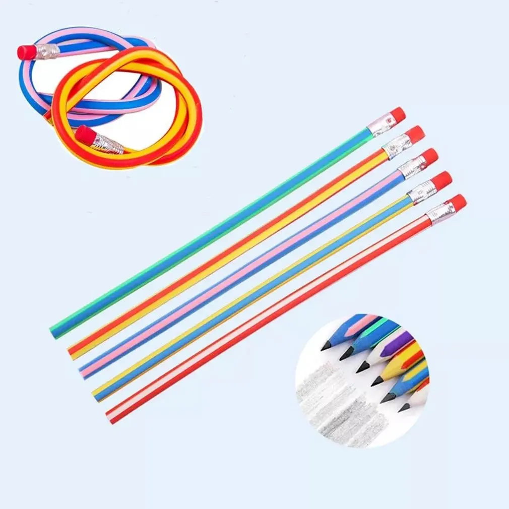 Bendable Foldable Soft Pencil Bendy Flexible Soft Pencil With Eraser Student Stationery Soft Pencil
Bendable Foldable Soft Pencil Bendy Flexible Soft Pencil With Eraser Student Stationery Soft Pencil