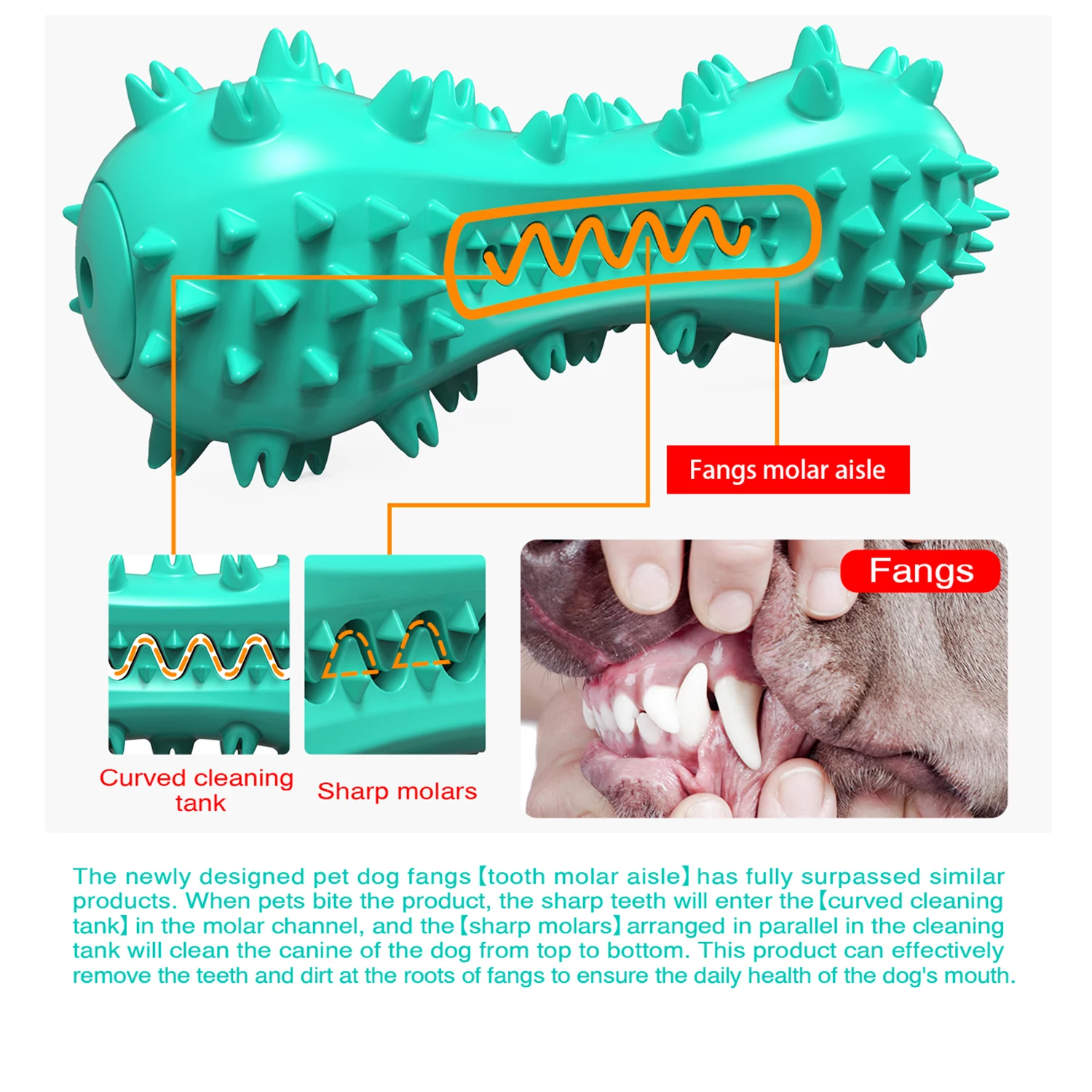 Dog Chewers Toy Squeeze Squeaky Pet Toy Indestructible Tough Dog Toothbrush Stick For Small Medium Large Dogs
Dog Chewers Toy Squeeze Squeaky Pet Toy Indestructible Tough Dog Toothbrush Stick For Small Medium Large Dogs