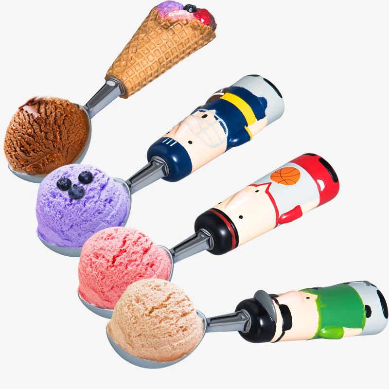 1 шт. совок для мороженого DIY фруктовая самоплавляющаяся Милая ложка арбуза