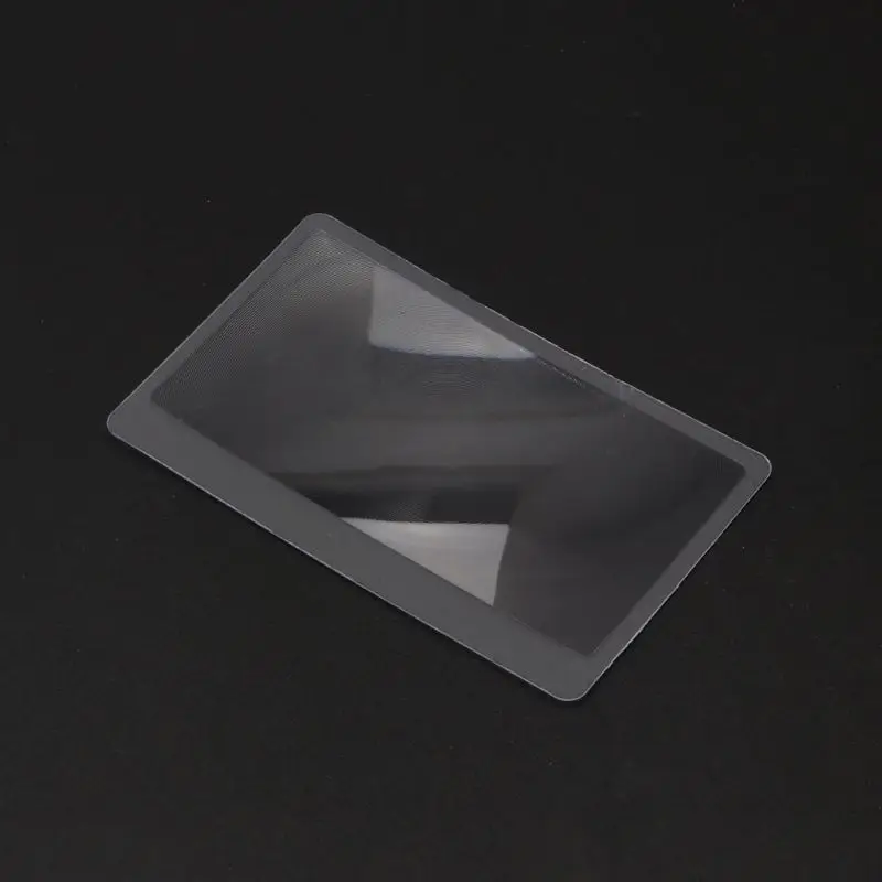 50Pcs 3X Pocket Wallet Credit Card Size Fresnel Lens Fire Starter and Magnifier wholesales
50Pcs 3X Pocket Wallet Credit Card Size Fresnel Lens Fire Starter and Magnifier wholesales