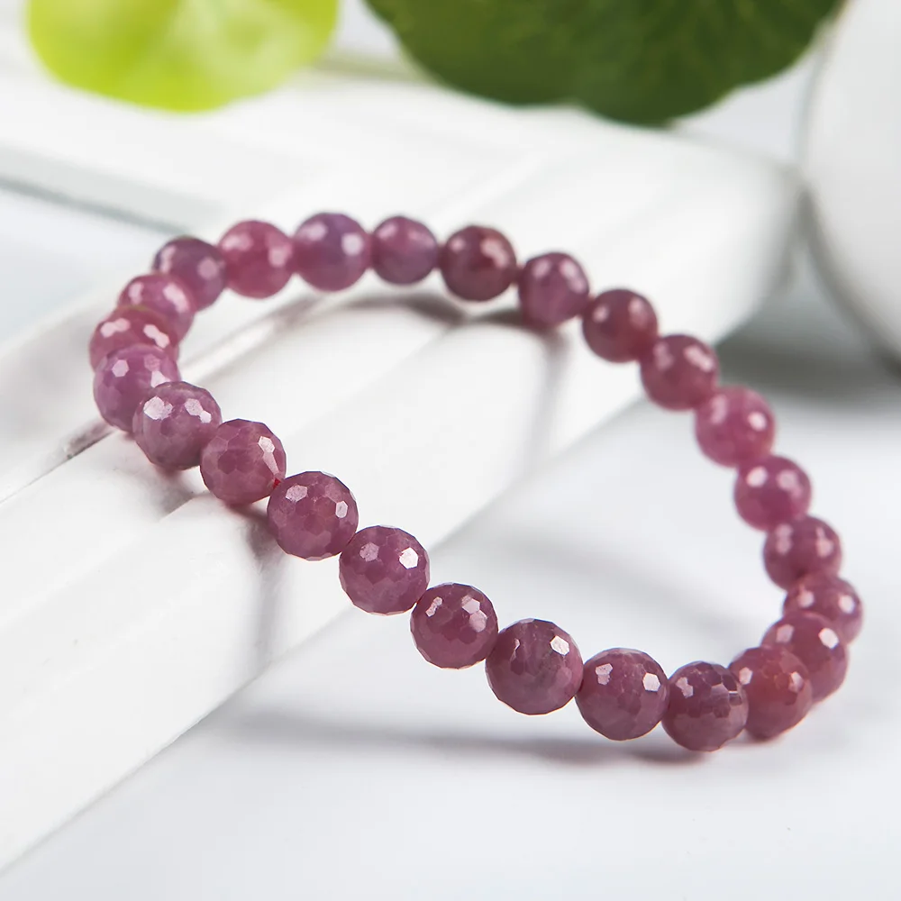 7mm Genuine Red Natural Ruby Gemstone Crystal Faced Bead Stretch Bracelets For Women Men Best Gift Fine Jewelry AAAAA
7mm Genuine Red Natural Ruby Gemstone Crystal Faced Bead Stretch Bracelets For Women Men Best Gift Fine Jewelry AAAAA