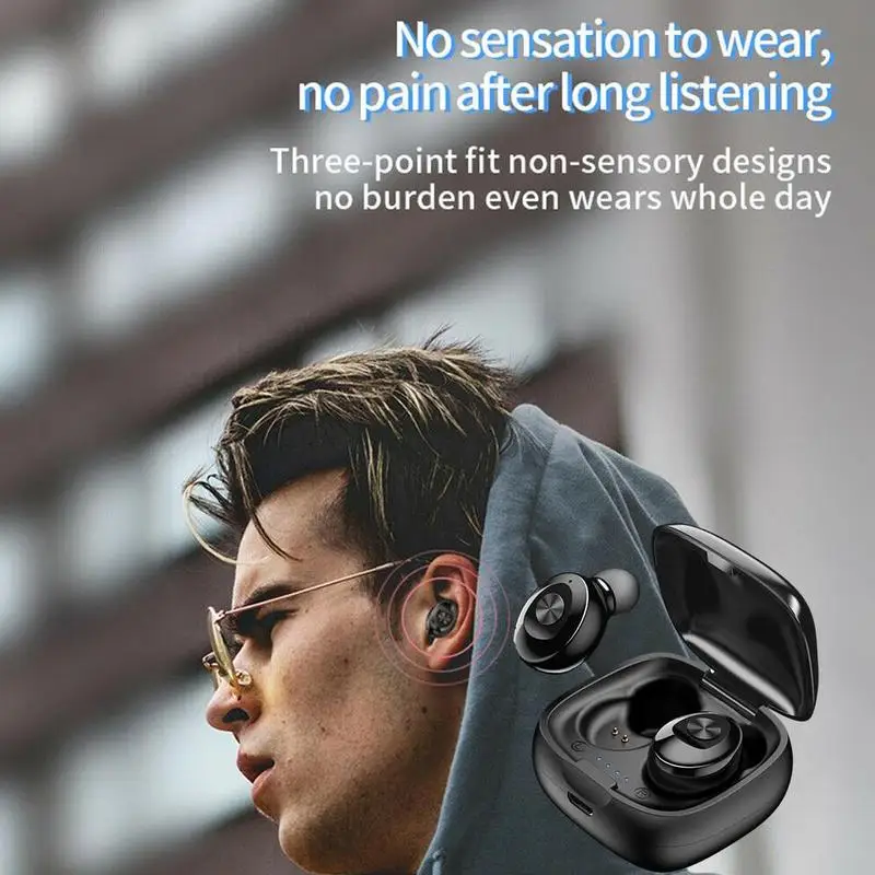 TWS Digital Display Headphones Bluetooth Headset Noise Sports Stereo Wireless In-Ear Canceling Bluetooth Earphone Mini V4C7
TWS Digital Display Headphones Bluetooth Headset Noise Sports Stereo Wireless In-Ear Canceling Bluetooth Earphone Mini V4C7