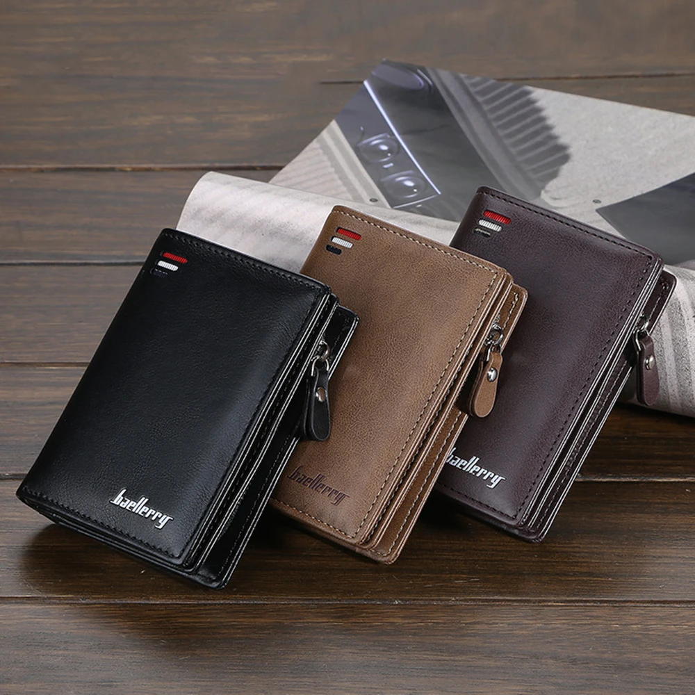 1pcs New Short Wallet Men Leather Wallet Rfid Card Id Protection With Zipper Coin Purse Multi-card Fashion Mini Snap Coin Purse
1pcs New Short Wallet Men Leather Wallet Rfid Card Id Protection With Zipper Coin Purse Multi-card Fashion Mini Snap Coin Purse